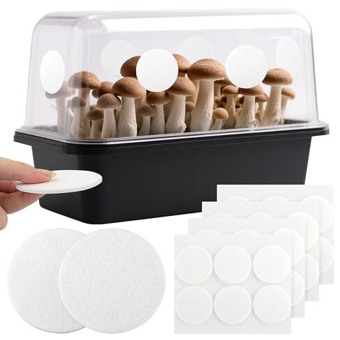 24 Pcs 2.5" Monotub Adhesive Filter Disks, 2MM Thick Synthetic Filter Paper Stickers, Monotub Filters for Mushroom Growing Supplies Filters Pad Replacements(2mm) in Saudi Arabia