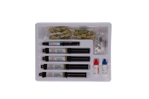 مجموعة Denmat 030652110 Core Paste XP Dual Cure الكاملة مع مينا الفلورايد in Saudi Arabia