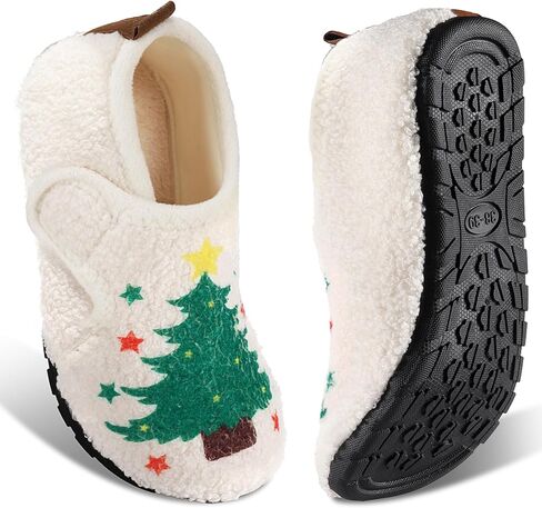 Ibeauti إمرأة رجل شبشب منزل المطاط وحيد داخلي النعال الجوارب خفيفة الوزن الصوف اصطف الانزلاق على نعال بيرفوت in Kuwait