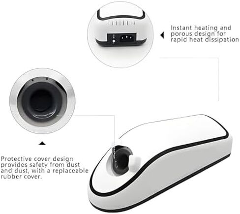 سخان سكين نحت شمع الأسنان من Hiedmeil، سكين شمع كهربائي 100 وات مع مستشعر، تسخين 3 ثوانٍ، تحكم دقيق، تسخين حثي، حماية تلقائية لاستخدام المختبر والأسنان in Kuwait