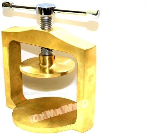 1 EACH PREMIUM ORIGINAL BRASS DENTAL LABORATORY SINGLE LAB PRESS COMPRESS (CYNAMED) in Saudi Arabia