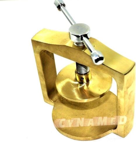 1 EACH PREMIUM ORIGINAL BRASS DENTAL LABORATORY SINGLE LAB PRESS COMPRESS (CYNAMED) in Saudi Arabia