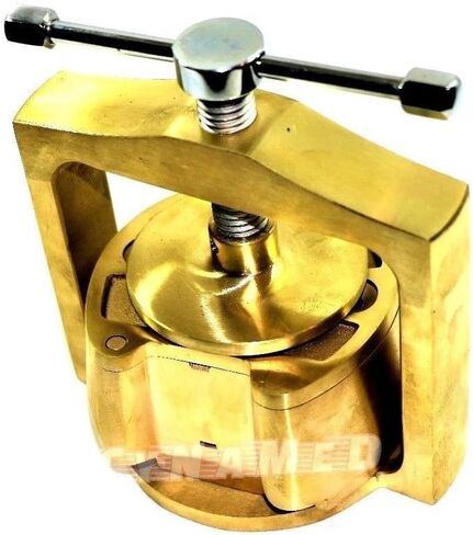1 EACH PREMIUM ORIGINAL BRASS DENTAL LABORATORY SINGLE LAB PRESS COMPRESS (CYNAMED) in Saudi Arabia