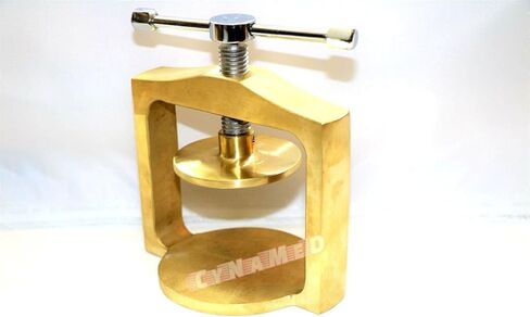 1 EACH PREMIUM ORIGINAL BRASS DENTAL LABORATORY SINGLE LAB PRESS COMPRESS (CYNAMED) in Saudi Arabia