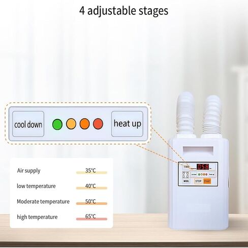Portable blanket warmer, comfortable warm air on the bed,sweat drying, suitable for climate change, can dry shoes, clothes，blanket warmer，bed warmer,bed fan under sheets, LCD Touch in Saudi Arabia