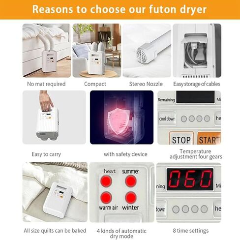 Portable blanket warmer, comfortable warm air on the bed,sweat drying, suitable for climate change, can dry shoes, clothes，blanket warmer，bed warmer,bed fan under sheets, LCD Touch in Saudi Arabia