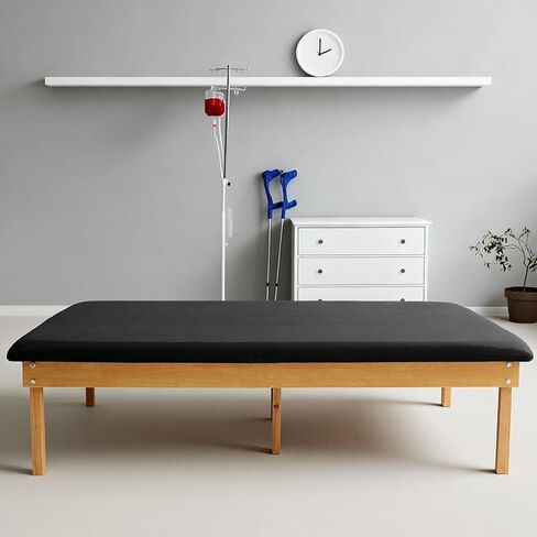 طاولة تمرين العلاج الطبيعي من AceOrbit، مقاس 72 × 53 × 18 بوصة، طاولات تدليك فيزيائي محمولة واسعة مع معدات معالجة حصيرة للمنزل، وطب السمنة، وتمارين كبار السن، واللياقة البدنية، والبيلاتيس in Kuwait