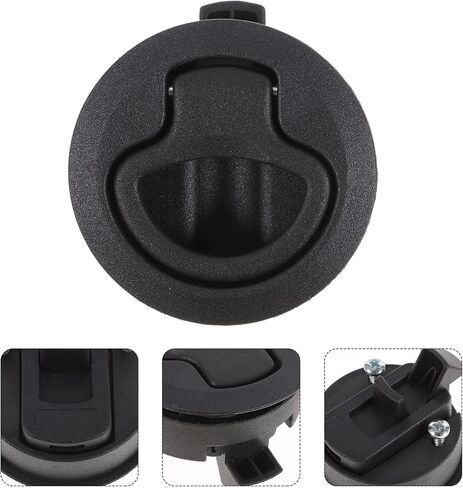 Boat Lid Latches Flush Latch Marine 2.4x2.4x1inch Uv Stabilized Plastic for Harsh Conditions in Saudi Arabia
