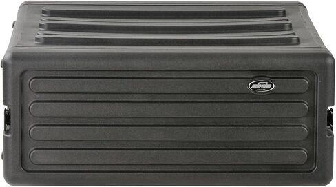 SKB 6U Roto Rack Case - Durable Polyethylene Gear Protector, Stackable, Waterproof with Twist Latches & Rubber Feet for Musicians, DJs, and A/V Equipment - Secure Transport & Storage Solution in Saudi Arabia