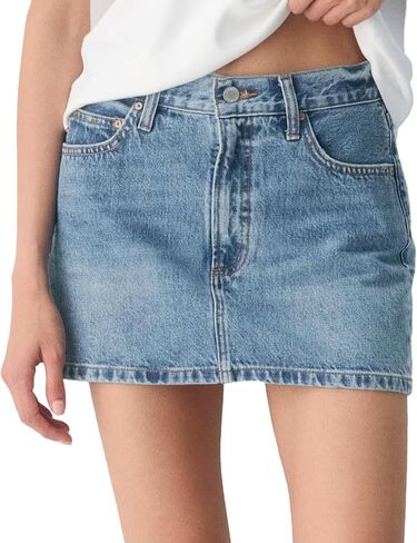 تنورات Deinm Mini Lowered Y2K Jean Mini Vertts للنساء تنورة Denim Denim Short in Saudi Arabia