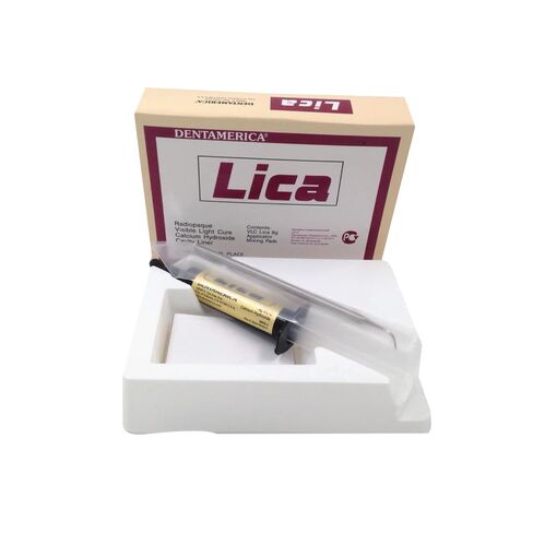 Dentamerica 250 Lica مجموعة معجون هيدروكسيد الكالسيوم المشع للضوء والمعالج بالضوء 8 جم in Saudi Arabia