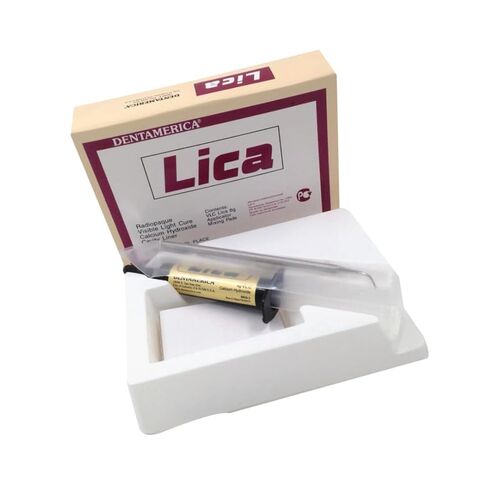 Dentamerica 250 Lica مجموعة معجون هيدروكسيد الكالسيوم المشع للضوء والمعالج بالضوء 8 جم in Saudi Arabia