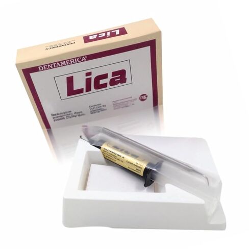 Dentamerica 250 Lica مجموعة معجون هيدروكسيد الكالسيوم المشع للضوء والمعالج بالضوء 8 جم in Saudi Arabia