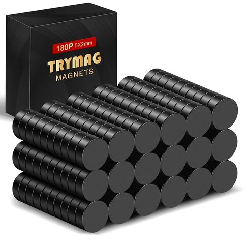 TRYMAG 400 قطعة صغيرة من الأرض النادرة، 3 أحجام مختلفة، مغناطيس صغير صغير للحرف اليدوية، مغناطيس ثلاجة صغير مستدير DIY للمنمنمات، متعدد الاستخدام للثلاجة والمكتب وخزانة المطبخ والحرف اليدوية والعلوم in Kuwait