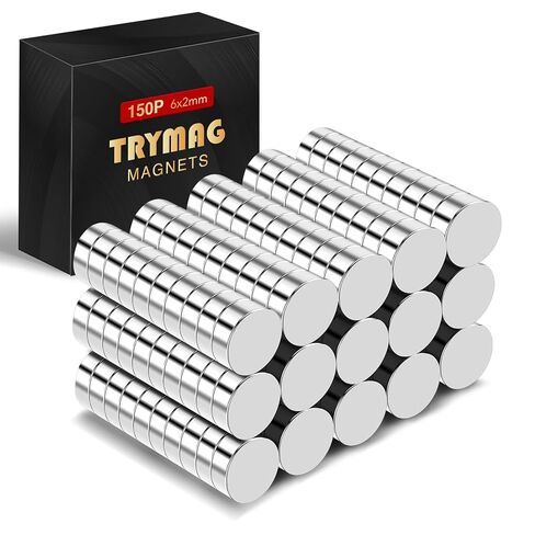TRYMAG 400 قطعة صغيرة من الأرض النادرة، 3 أحجام مختلفة، مغناطيس صغير صغير للحرف اليدوية، مغناطيس ثلاجة صغير مستدير DIY للمنمنمات، متعدد الاستخدام للثلاجة والمكتب وخزانة المطبخ والحرف اليدوية والعلوم in Kuwait