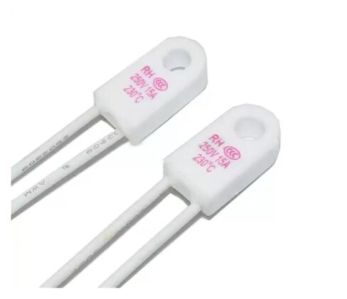 2pcs Ceramic RH 10A 15A 20A 250V Thermal Cutoff Fuse TF 95C 115C 125C 130C 135C 150C 180C 185C 200C 230C 250C Temperature Fusing Fuse(RH 15A 250V,135C) in Saudi Arabia