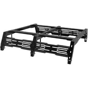 Universal Retractable Roof Tent Rack Aluminium Roll Bars Pickup Truck Bed Rack in Kuwait