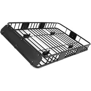 Universal 150lbs Durable Steel Expandable Truck SUV Car Roof Rooftop Luggage Cargo Basket Cart Rack in Kuwait