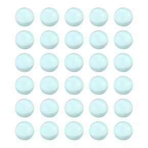 100 قطعة من أحجار غليان المختبر 9.5 مم من uxcell، خرز زجاجي مغلي مستدير صلب وشفاف، خرز زجاجي ليموني الصودا عالي الدقة لخلط الزجاجات وخلط التجارب المعملية in Kuwait
