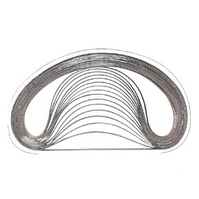 457X13mm Zircon Belt 40-400 Grain Belt, Suitable for Belt Sander, Rust Paint Removal, Wood Metal Grinding and Finis(10pcs 120Grits) in Kuwait