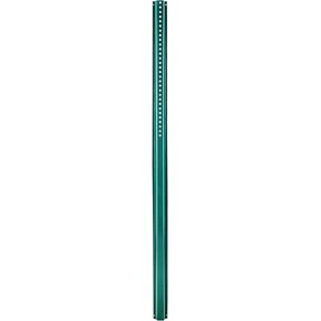 عمود إشارة قناة U بطول 8 أقدام، عبوتان من أعمدة الإشارة الفولاذية شديدة التحمل مع فتحات وأجهزة مثقوبة مسبقًا، مقاومة للصدأ، سهلة التركيب للحديقة، الممر، المزرعة، حركة المرور، الشارع، الأخضر in Kuwait