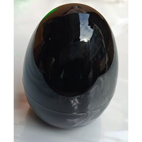 12 PCS 4'' Fillable Easter Eggs Empty Plastic Easter Eggs Colorful Bright Basket Stuffers for Hunt Surprise For Party Favor Easter Decorations Boys Girls (White, 12) in Kuwait