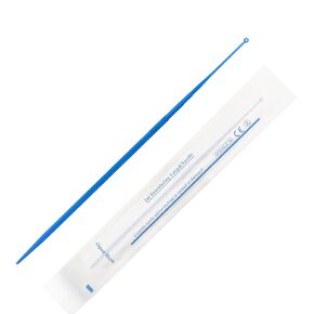 PEKYBIO 1μl حلقة تلقيح للاستعمال مرة واحدة، عصا تلقيح بلاستيكية معقمة مع عبوات فردية، قضيب أخذ عينات من البوليسترين للمختبر البيولوجي والعلمي، أزرق، 100 قطعة in Kuwait