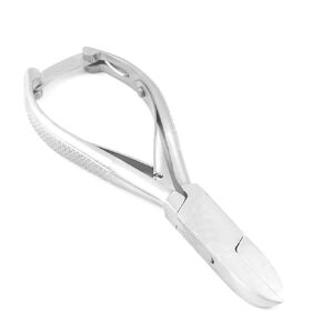AA PRO New Professional Heavy Duty Toe Nail Clipper Cutter Nipper Double Spring CONVAVE Pedicure 5.5" with Clip A+ Quality in Saudi Arabia