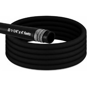 Pangda ID 1-1/4" x 4' feet Water/Fuel Fill/Exhaust Marine Hose with Wire,Hard wall Marine Water Hose for Engine Pump Thermostat Housing Through Transom Heat Exchanger Cooling Systems Heavy Duty in Kuwait