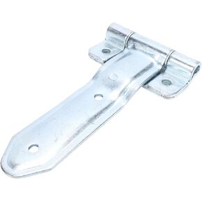 Fabater 8in Trailer Door Hinge Strap, Metal Cargo Utility RV Door Strap Hinges, Side Door Enclosed Offset Bent Hinge Replacement in Saudi Arabia