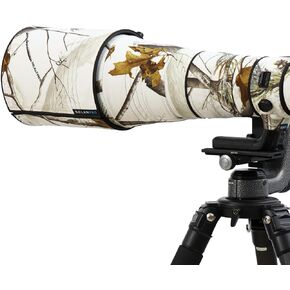 ROLANPRO Waterproof Lens Camouflage Coat for Nikon AF-S 600mm F4E FL ED VR Rain Cover Lens Protective Sleeve Case-#9d Grass Waterproof in Kuwait