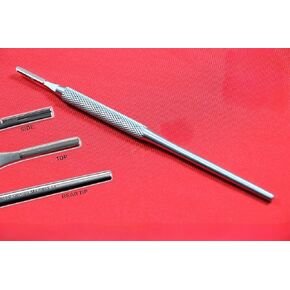 Round Scalpel Handle NO3 German Stainless with Grip Veterinary Dental Crafts CYNAMED in Kuwait
