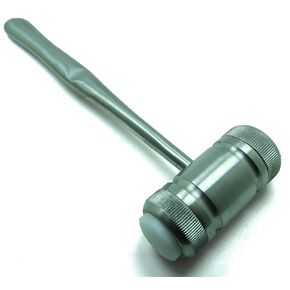 3× PREMIUM INSTRUMENTS Dental Mead Mallet 7.5" Head 7.29oz W/ 2 Replaceable Nylon Caps Orthodontics Stainless Steel in Saudi Arabia