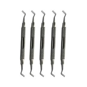 Dental Cord Packer – Gingival Retraction Cord Packing Instrument, Double-Ended Non-Serrated Stainless Steel Tool for Dental Use (Pack of 3) in Saudi Arabia