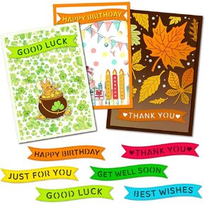 Arbuya 2pcs/Lot Happy Mother's Day Metal Die Cuts Happy Father's Day Cutting Dies Stencil Template for Cards Making DIY Paper Crafting Scrapbooking in Kuwait