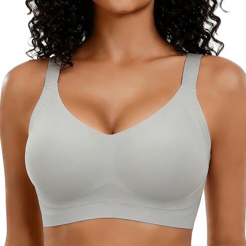 Smoothing Bra Anti Sagging Wireless Push Up Bras for Women No Underwire Full Coverage Bra Comfy Bras for Women in Saudi Arabia