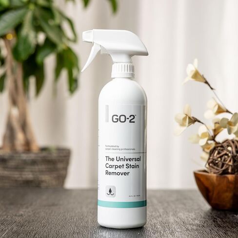 GO-2 Universal Carpet Stain Remover, Liquid, Citrus Scent, 24 OZ, Scented, for Carpet in Saudi Arabia