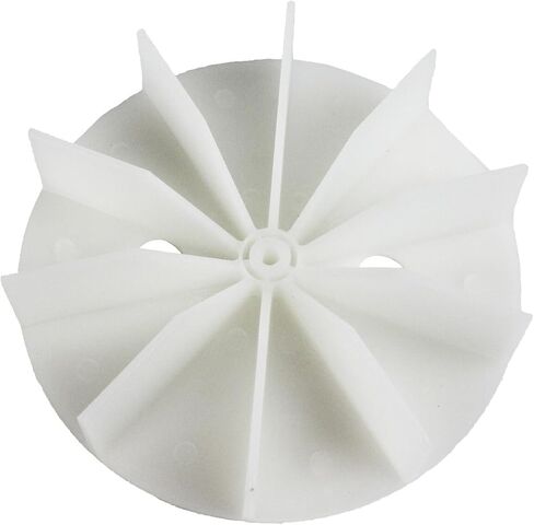 Plastic Impeller, 4 1/2" Diameter, 3/16" D-Shaped Bore A65216FB in Saudi Arabia