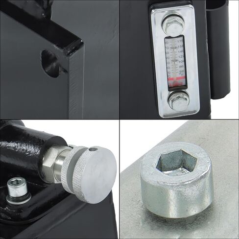 Hydraulic Piston Hand Pump 1.5 CID 3 Qts Manual Hydraulic Pump Single Acting with Release Knob in Saudi Arabia