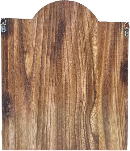 رف رف من الخشب الصلب الريفي من Craftbay لجرار توابل قرية لينوكس - منظم عرض مثبت على الحائط أو سطح الطاولة لمنازل التوابل الصغيرة القابلة للتحصيل in Kuwait