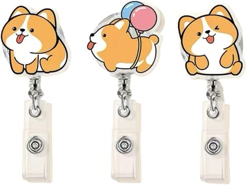 6 Pcs Nurse Badge Reel,Cute Heart Nursing Badge Holder, Medical Badge Clip,Funny Retractable Badge Reels, Nurse Accessories, Gift for Nurses Doctors Nursing Students in Saudi Arabia