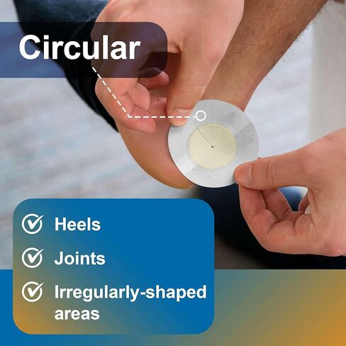 إسفنجات تصريف إسفنجية دائرية 4x2-10 وسادات معقمة غير محاطة بالكعب والمفاصل - إسفنجة مقسمة غير لاصقة وعالية الامتصاص للصرف - جيدة للأنابيب الوريدية وأنابيب G ومستلزمات ثقب القصبة الهوائية in Kuwait