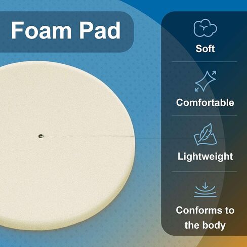 إسفنجات تصريف إسفنجية دائرية 4x2-10 وسادات معقمة غير محاطة بالكعب والمفاصل - إسفنجة مقسمة غير لاصقة وعالية الامتصاص للصرف - جيدة للأنابيب الوريدية وأنابيب G ومستلزمات ثقب القصبة الهوائية in Kuwait