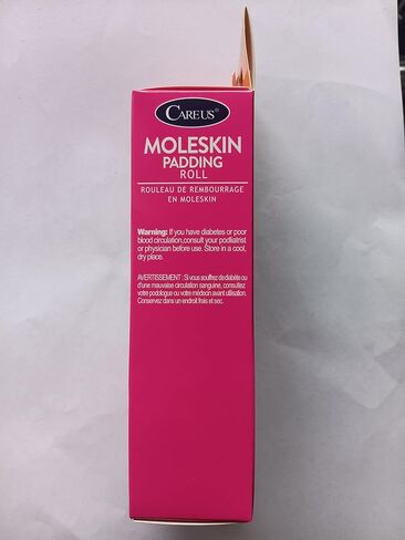 Moleskin Padding Roll Rouleau de rembourrage en Moleskin Thin, Flexible Cushioning in Saudi Arabia
