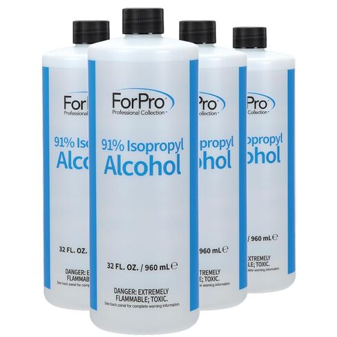 مجموعة ForPro Professional Collection 99% كحول الأيزوبروبيل (IPA)، كحول مركز نقي وغير مغشوش، 32 أونصة سائلة (960 مل) in Kuwait