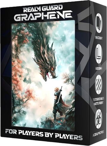 Ai Armor Graphene Series (Fantasy Dragon) - 105ct Textured Matte TCG/MTG Art Sleeves in Kuwait