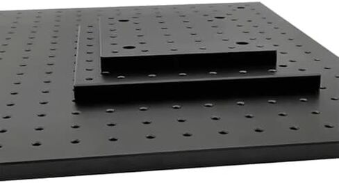 1pcs High Precision Optical Flat Porous， Honeycomb Workbench Optical Breadboard Perforated Aluminum Plate(300mmx400mmx13mm) 300x400x13 in Saudi Arabia