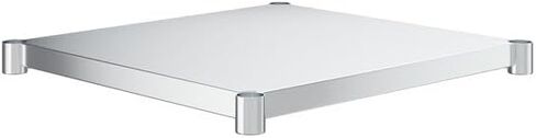 رف سفلي من الفولاذ المجلفن قابل للتعديل من Glownary، مقاس 25.25 × 24 بوصة، سعة 330 رطل، لطاولات عمل مقاس 30 × 30 بوصة، مقاس 18 in Kuwait