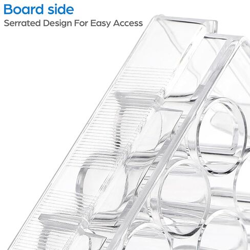 ULTECHNOVO 48 Holes Pill Filling Tool - Pill Filler Tray - Tube Rack for Lab - Well Cell Culture Plate Serving Tray for Lab Equipment (Holes Dia: 1cm) in Saudi Arabia