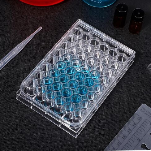 ULTECHNOVO 48 Holes Pill Filling Tool - Pill Filler Tray - Tube Rack for Lab - Well Cell Culture Plate Serving Tray for Lab Equipment (Holes Dia: 1cm) in Saudi Arabia